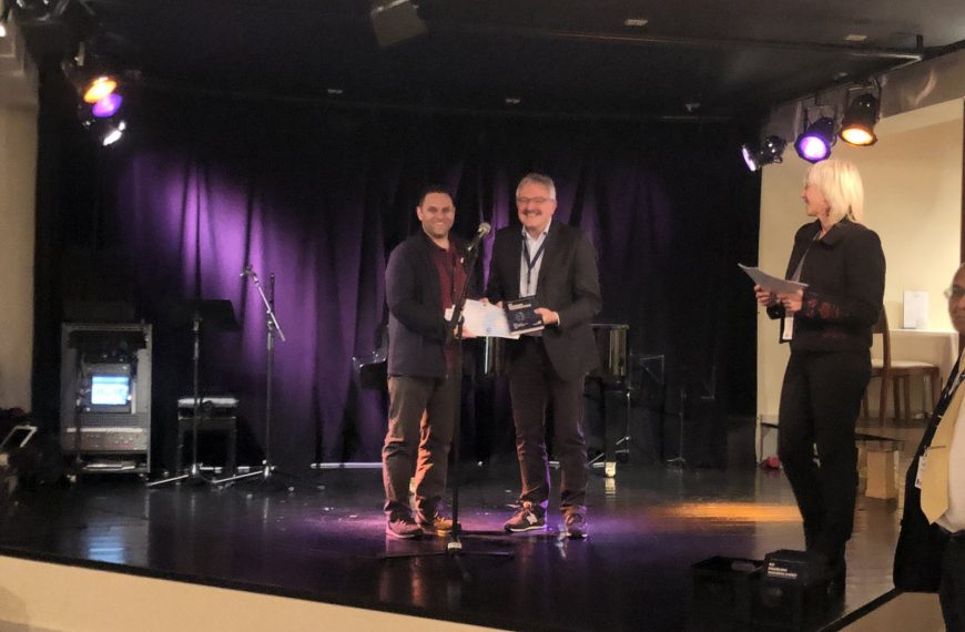 Krasimir tonchev wins best paper award at WPMC 2022.